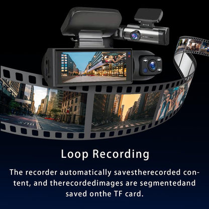 Full HD 1080P Dual Camera Dash Cam