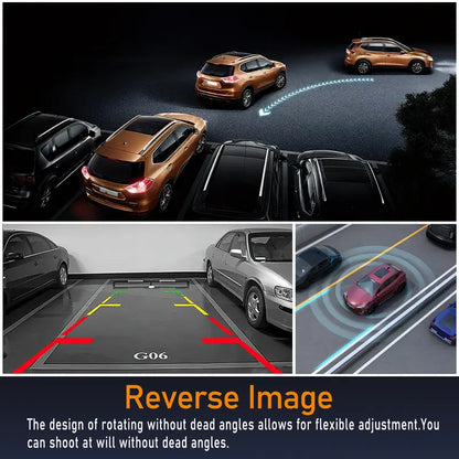 360 Degree View 4 Channel Dash Cam Front